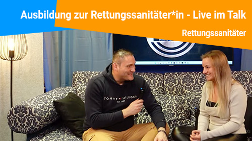 Ausbildung zur Rettungssanitaterin Live im Talk 2 500px