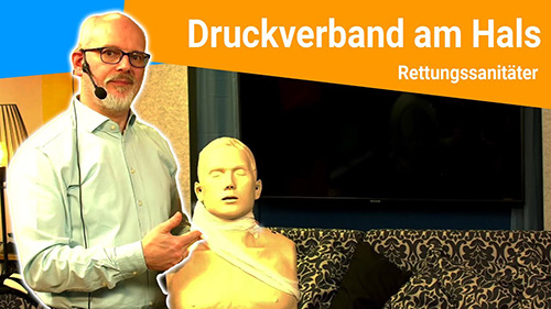 Druckverband am Hals 500px