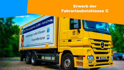 Erwerb der Fahrerlaubnisklasse C 2 500px