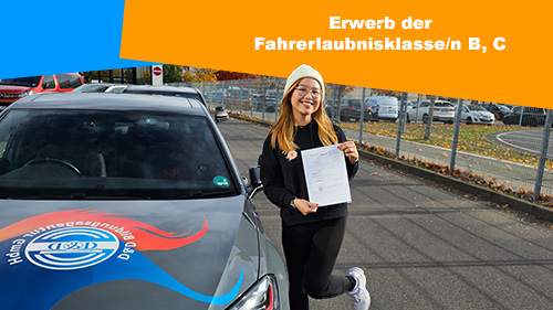 Erwerb der Fahrerlaubnisklassen B C 2