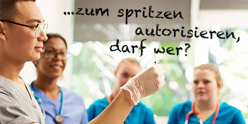 FAQ Wer darf Injektionen autorisieren 2