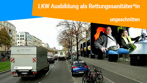 LKW Ausbildung als Rettungssanitaterin 500px