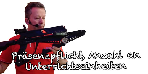 Prasenzpflicht und vorgeschriebene Anzahl an Unterrichtseinheiten 2