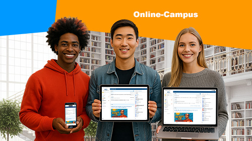 Ihr gesamter Lehrgang an einem Ort